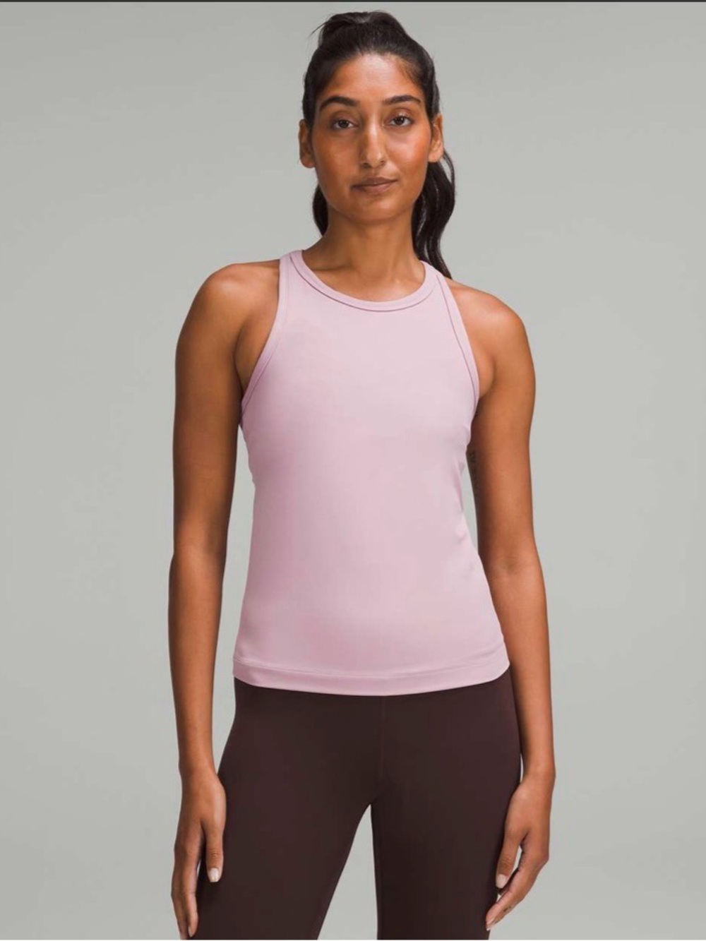 LULULEMON Align Waist-Length Racerback Tank Top in Rose Blush